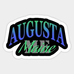 City Pride: Augusta, Maine Sticker